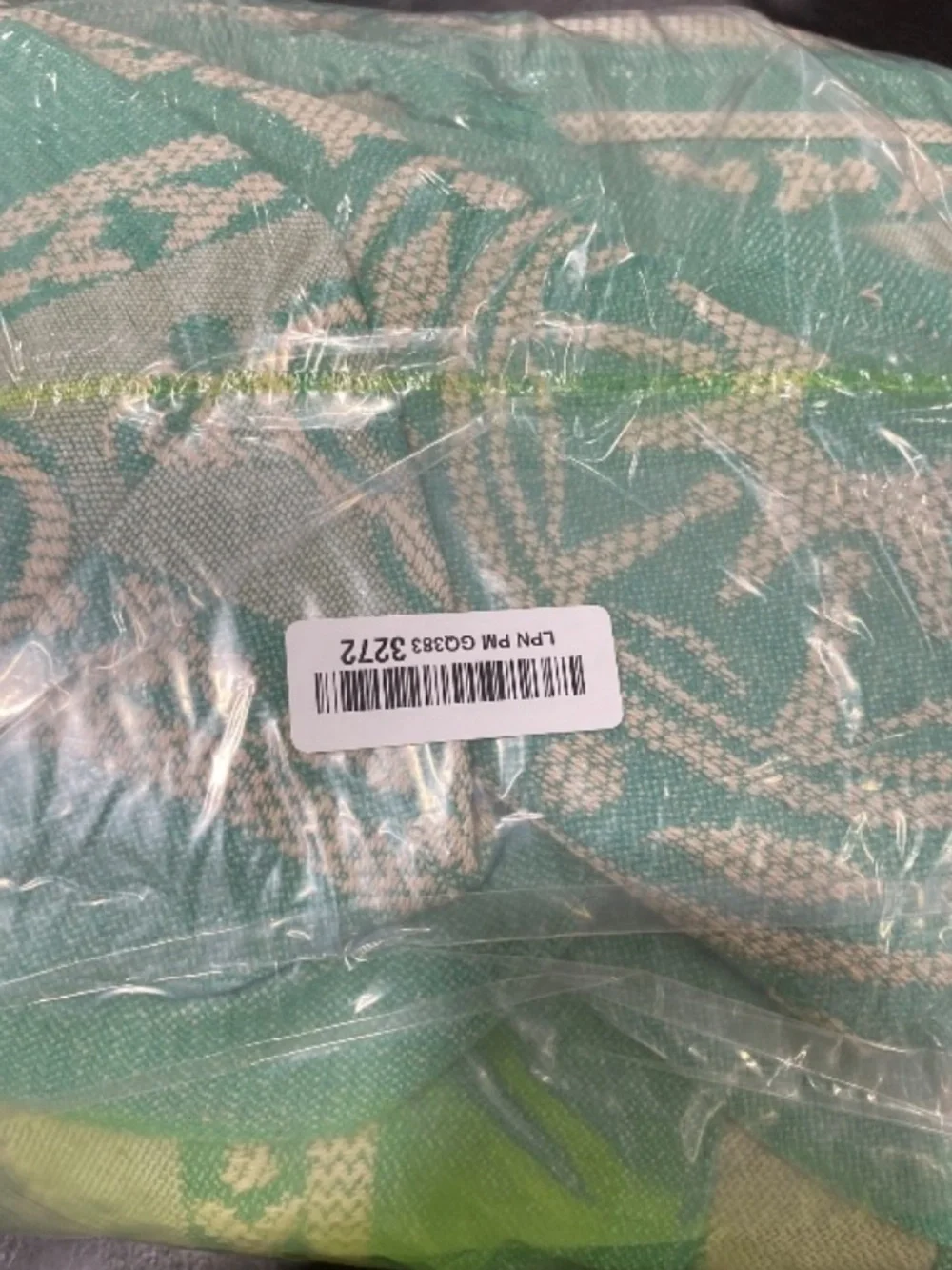 ‘Adalie Collection’ Turquoise Jacquard Floral Bedspread Set FULL